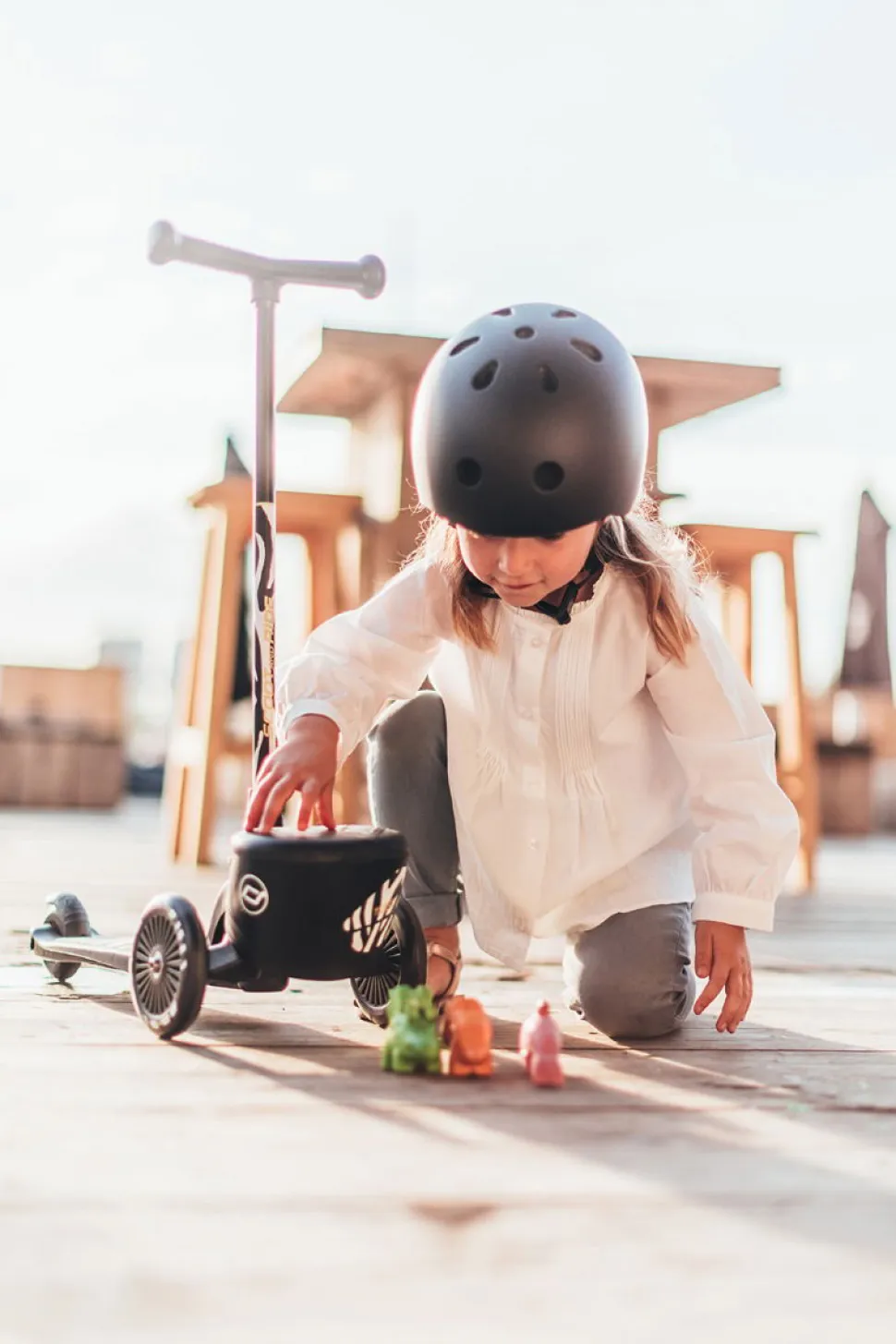 Løbehjul - Highwaykick 2 Lifestyle, Zebra