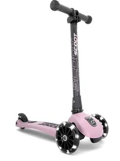 Løbehjul - Highwaykick 3 M. Led, Rose