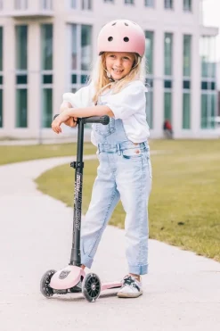 Løbehjul - Highwaykick 3 M. Led, Rose