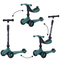 Løbehjul/Lobecykel - Kick'N'Ride, Morkegron