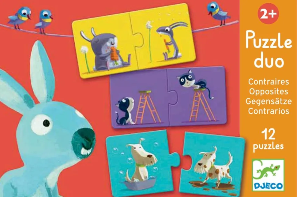 Leg & Lær-Puslespil - Modsaetninger