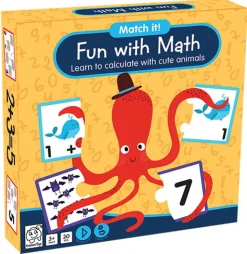 Leg & Lær-Puslespil - Sjov Med Matematik