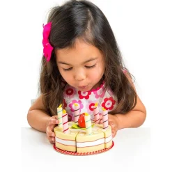 Legemad - Fodselsdagslagkage Med Lys, Trae