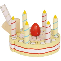 Legemad - Fodselsdagslagkage Med Lys, Trae