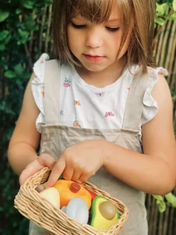 Legemad - Kurv Med Grontsager, 6 Dele