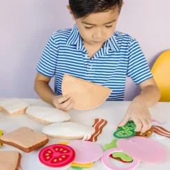 Legemad - Sandwich Af Filt, 33 Dele