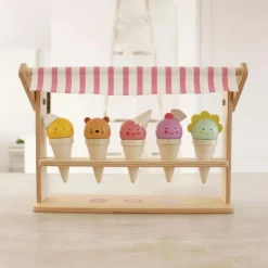 Legemad - Vaffelis I Stativ, 5 Stk