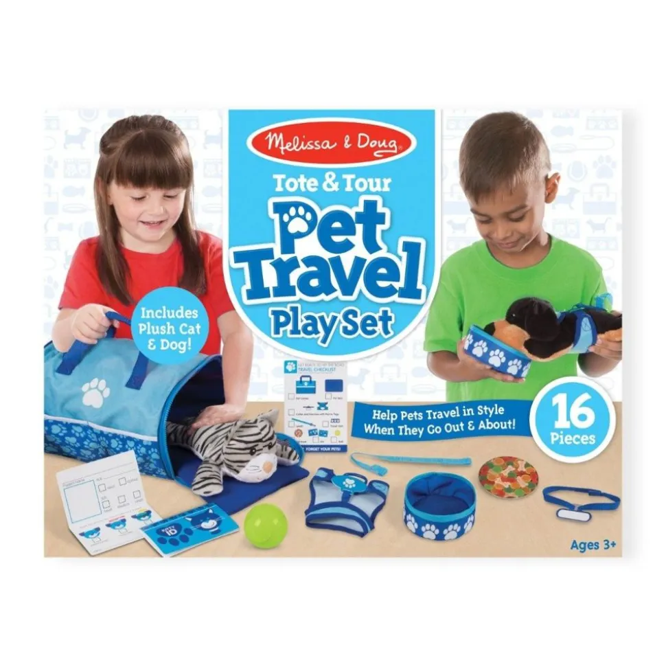 Legesæt - Tag Kaeledyret Med Pa Farten, 16 Dele