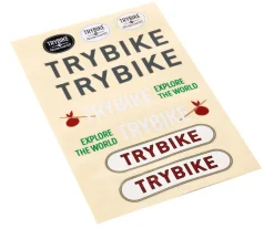 Lobecykel - Trybike Med To Hjul, Rosa