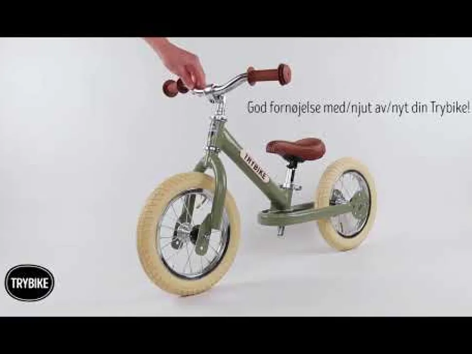 Lobecykel - Trybike Med To Hjul, Rosa