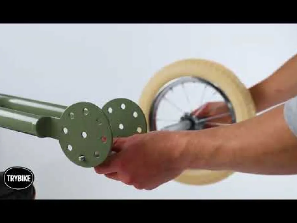 Lobecykel - Trybike Med To Hjul, Rosa