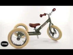 Lobecykel - Trybike Med To Hjul, Antracitgra