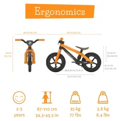 Lobecykel Bmxie 2 - Ginger (2-5 Ar)