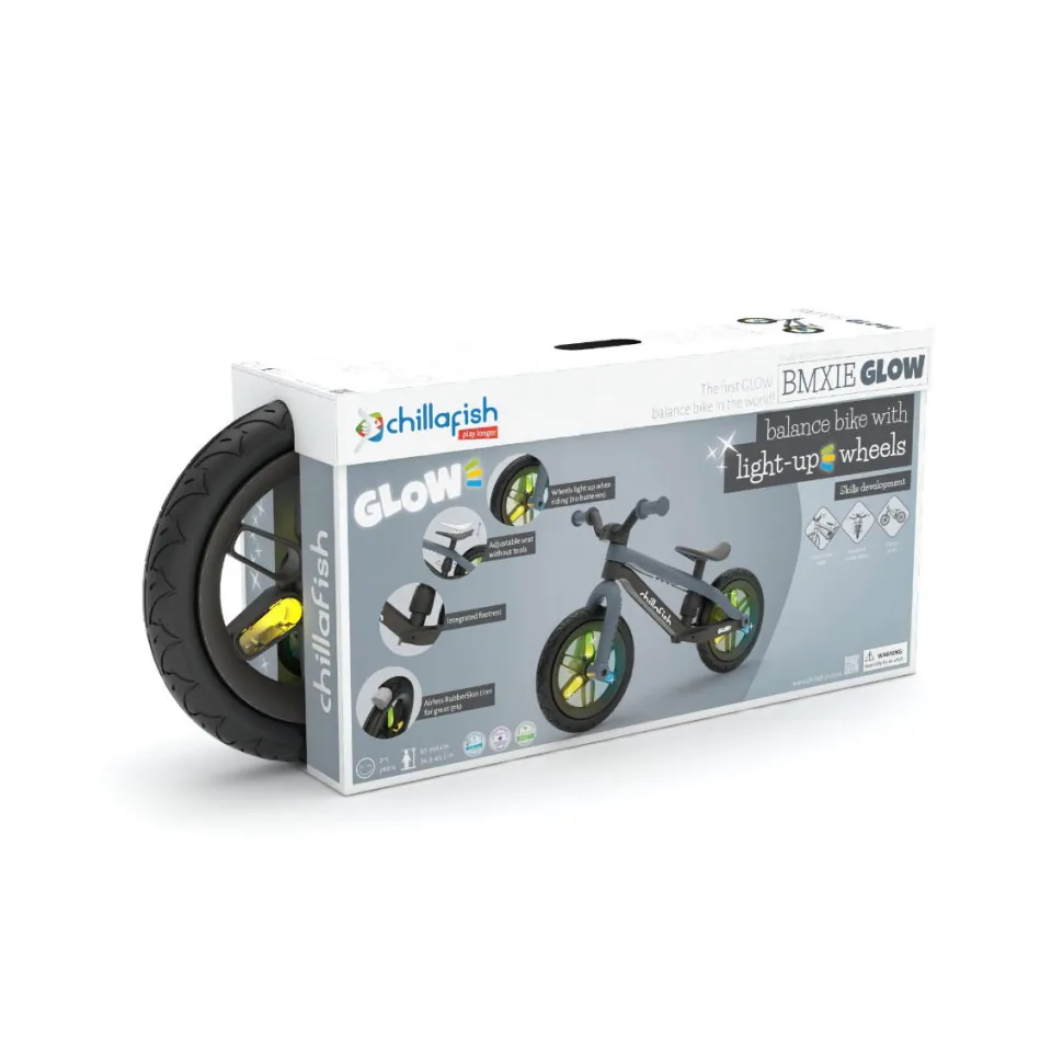 Lobecykel Bmxie Glow - Antracit (2-5 Ar)