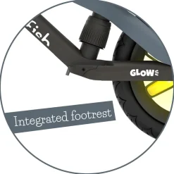 Lobecykel Bmxie Glow - Antracit (2-5 Ar)