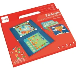 Logikspil, Magnetisk - Former & Farver