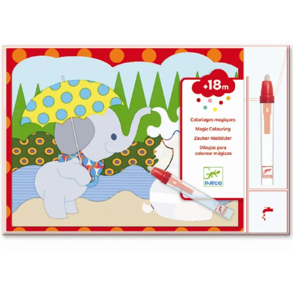 Magisk Farvelaegning - Skjult Udenfor