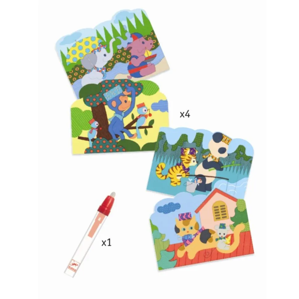 Magisk Farvelaegning - Skjult I Skoven