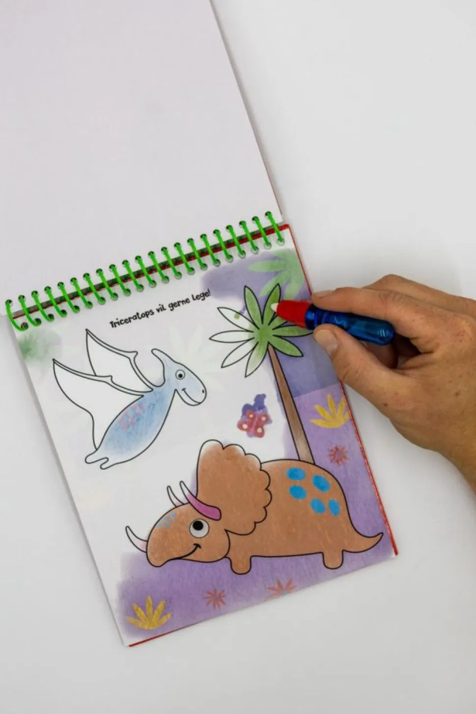 Magisk Malebog: Dinosaurer