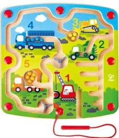 Magnetisk Labyrint - Byggepladsen