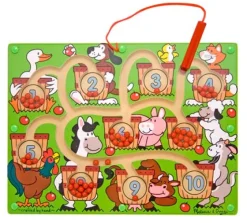 Magnetisk Labyrint -Tael Til 10