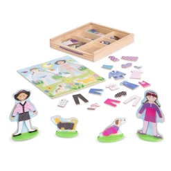 Magnetisk Paklaedningsdukke, Bedste Veninder