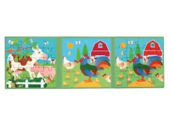 Magnetpuslespil I Bog - Bondegard