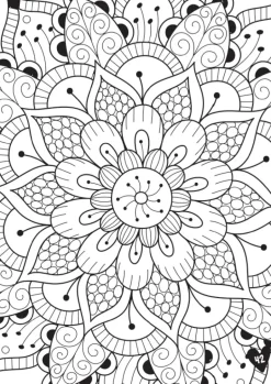 Maling Og Mindfulness - En Malebog Til Fordybelse