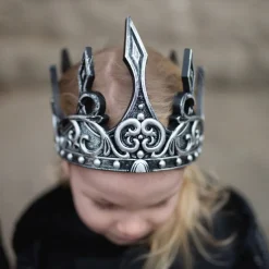 Middelalder Krone - Solv/Sort