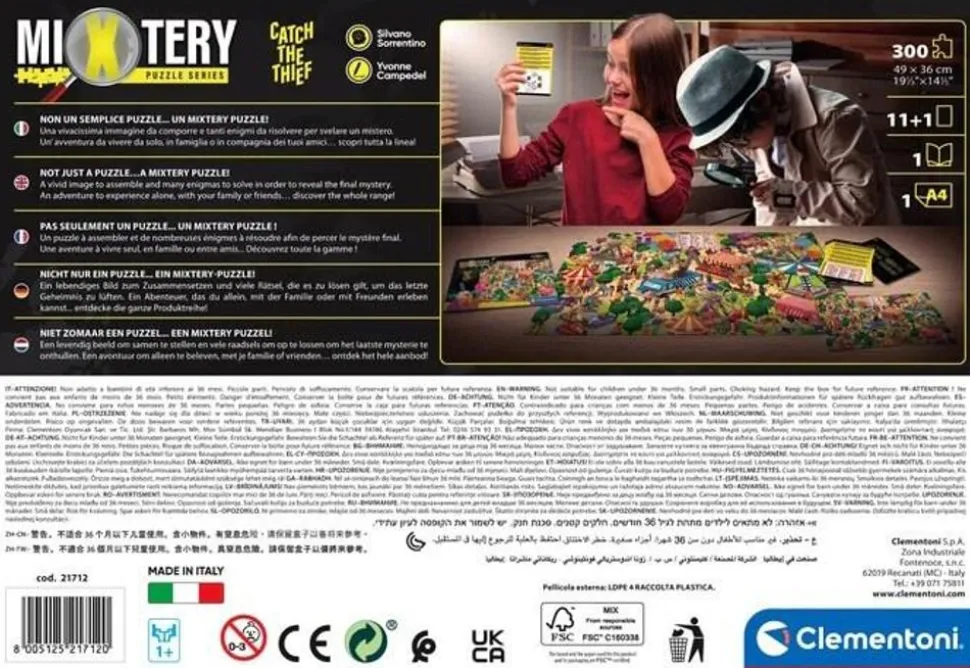 Mixtery Puslespil 300 Brk - Catch The Thief