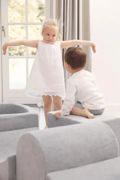 Motorikbane 40X260 Cm. Inkl. Boldbassin, Gra