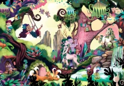 Observationspuslespil 200 Brk., Uv - Magiske Skov