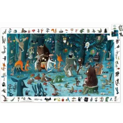 Observationspuslespil 35 Brikker Musik I Skoven