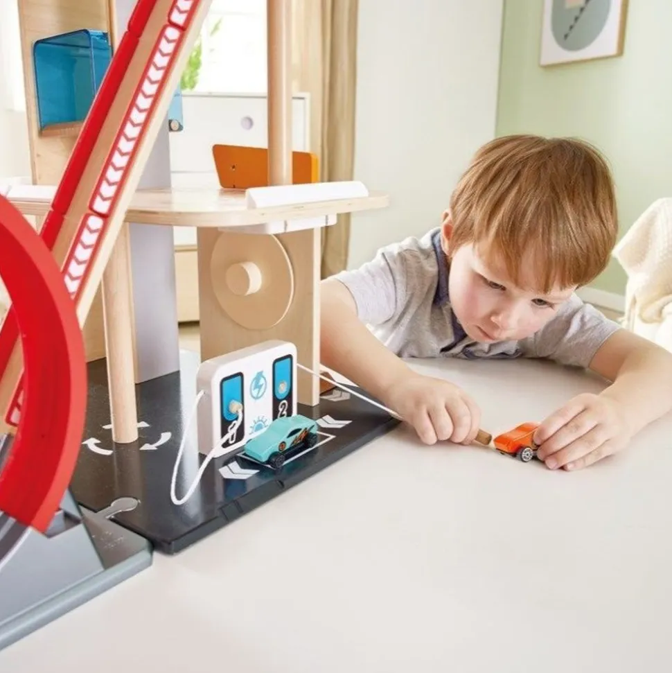 Parkeringshus Inkl. Stunt-Rampe