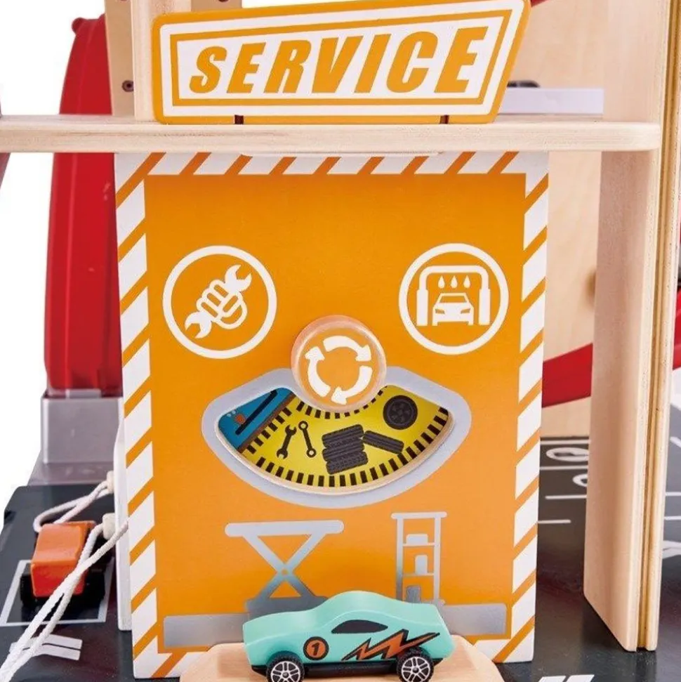 Parkeringshus Inkl. Stunt-Rampe