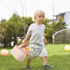 Picnickurv I Stof, 14 Dele