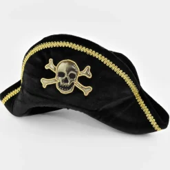 Piratkappe- Og Hat, Str. 3-8 Ar