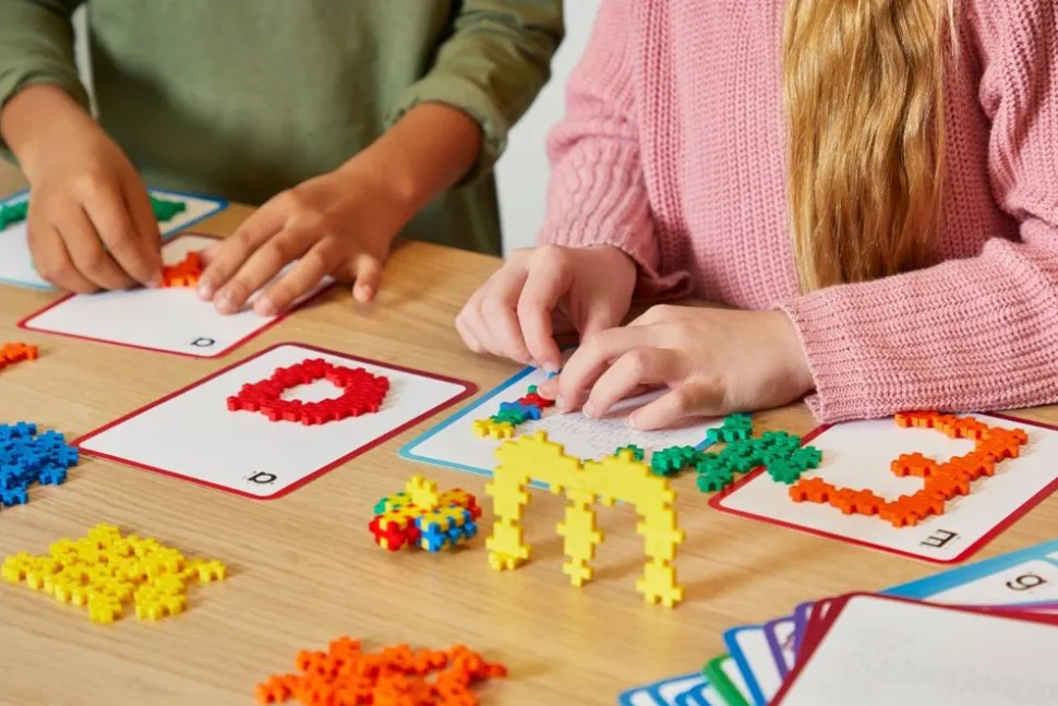 Plus-Plus - Lær At Bygge Bogstaver Og Tal, 600 Stk