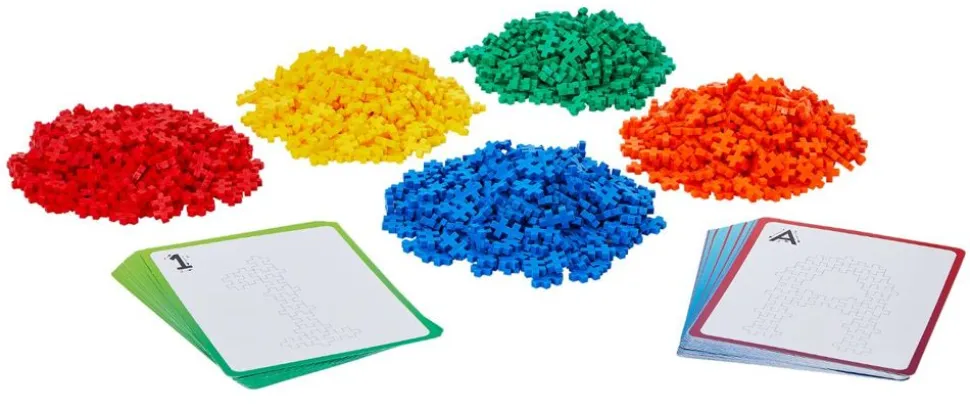 Plus-Plus - Lær At Bygge Bogstaver Og Tal, 600 Stk