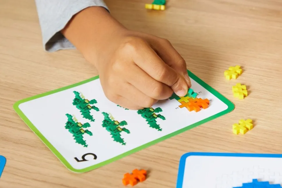 Plus-Plus - Lær At Bygge Bogstaver Og Tal, 600 Stk