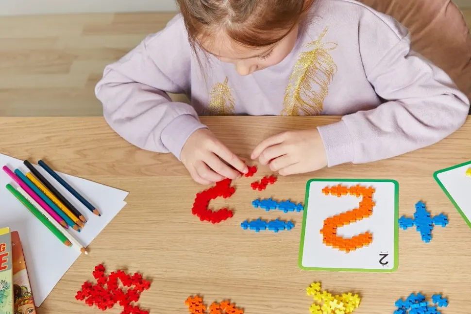 Plus-Plus - Lær At Bygge Bogstaver Og Tal, 600 Stk