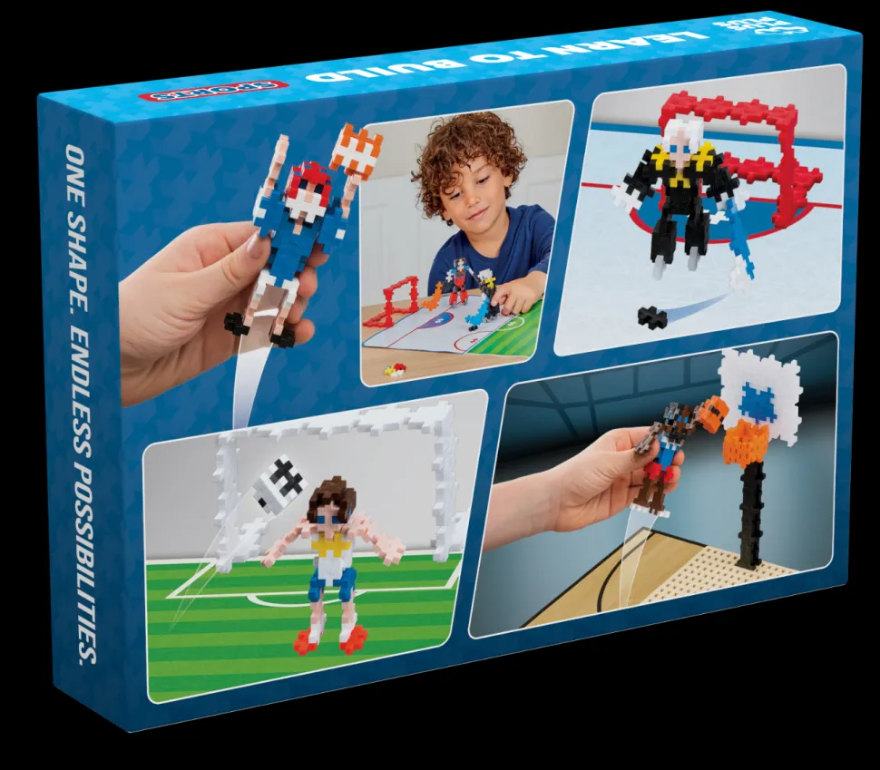 Plus-Plus - Lær At Bygge Sport, 600 Stk