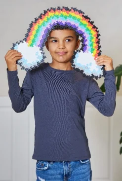 Plus-Plus - Puzzle By Number, Regnbue 500 Stk