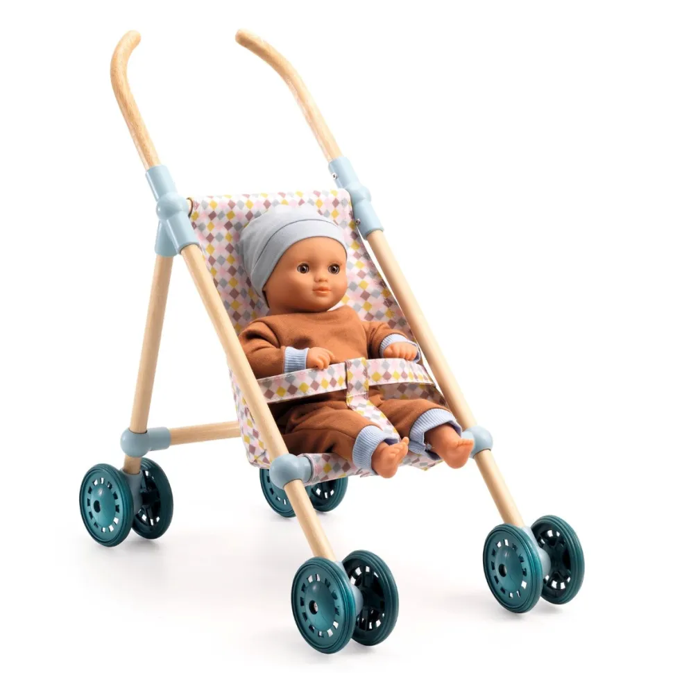 Pomea DukkeTilbehør - Klapvogn, Little Cubes