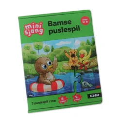 Puslespil 6 + 9 Brikker - Bamse, Kylling & Aelling
