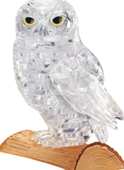 Puslespil 3D Krystal - Ugle, 42 Dele
