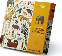 Puslespil M. 750 Brikker - Afrikanske Dyr