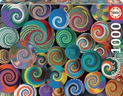 Puslespil M. 1.000 Brikker - Afrikanske Kurve