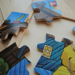 Puslespil M. 24 Brikker - Bamse, Kylling & Aelling