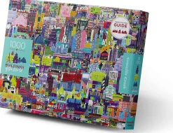 Puslespil M. 1.000 Brikker - Bygninger